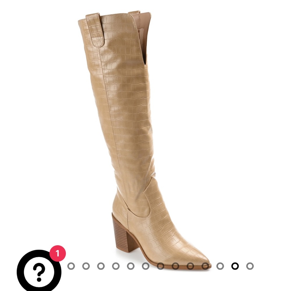 Journee Collection Therese EXTRA WIDE CALF boot. Never been used.